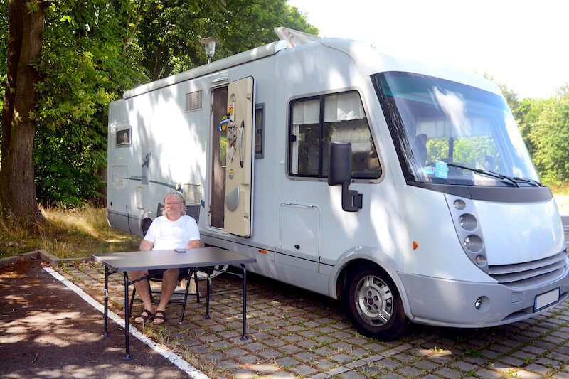 Lagune Cottbus - Caravan Stellplatz