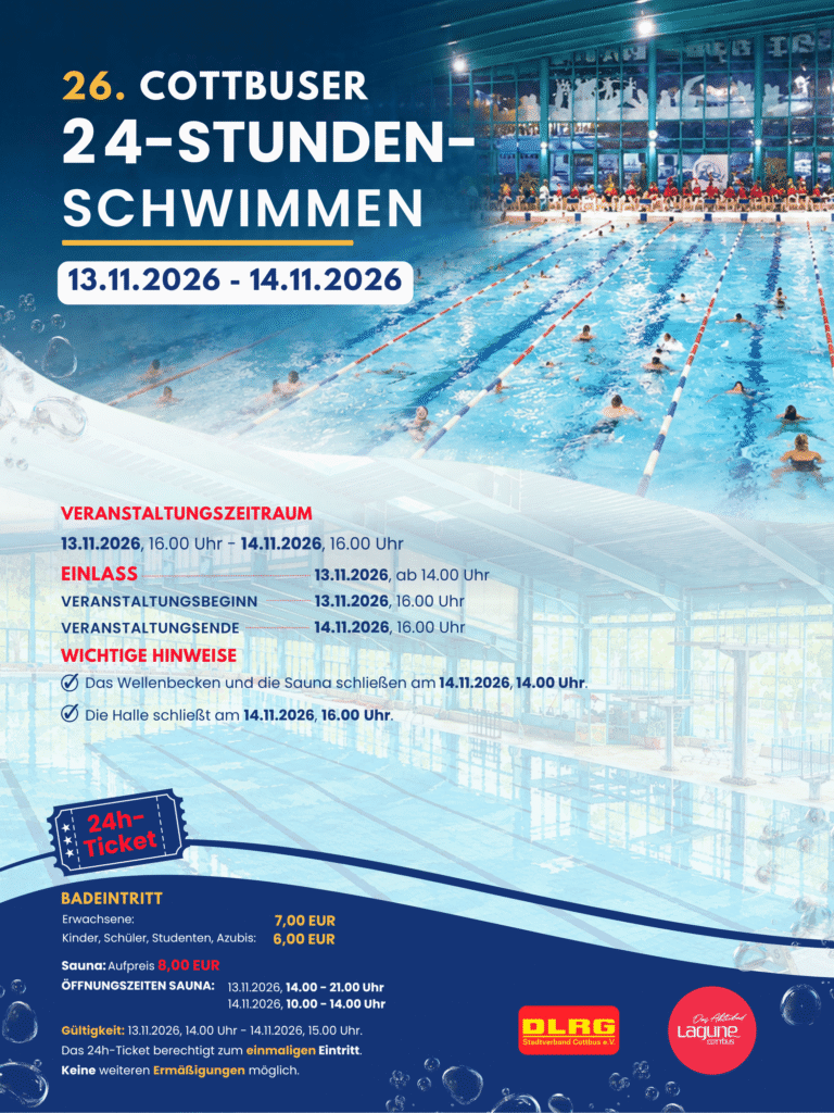 26. Cottbuser 24-Stunden-Schwimmen